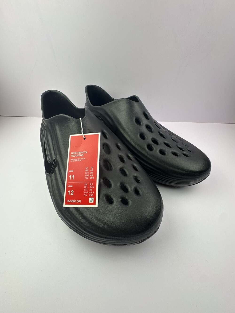 Nike Reactx Rejuven8 Black Size 11 men/12 women - Picture 7 of 7